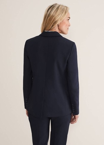 Phase Eight Ulrica Jackets Navy Australia | FX0562173